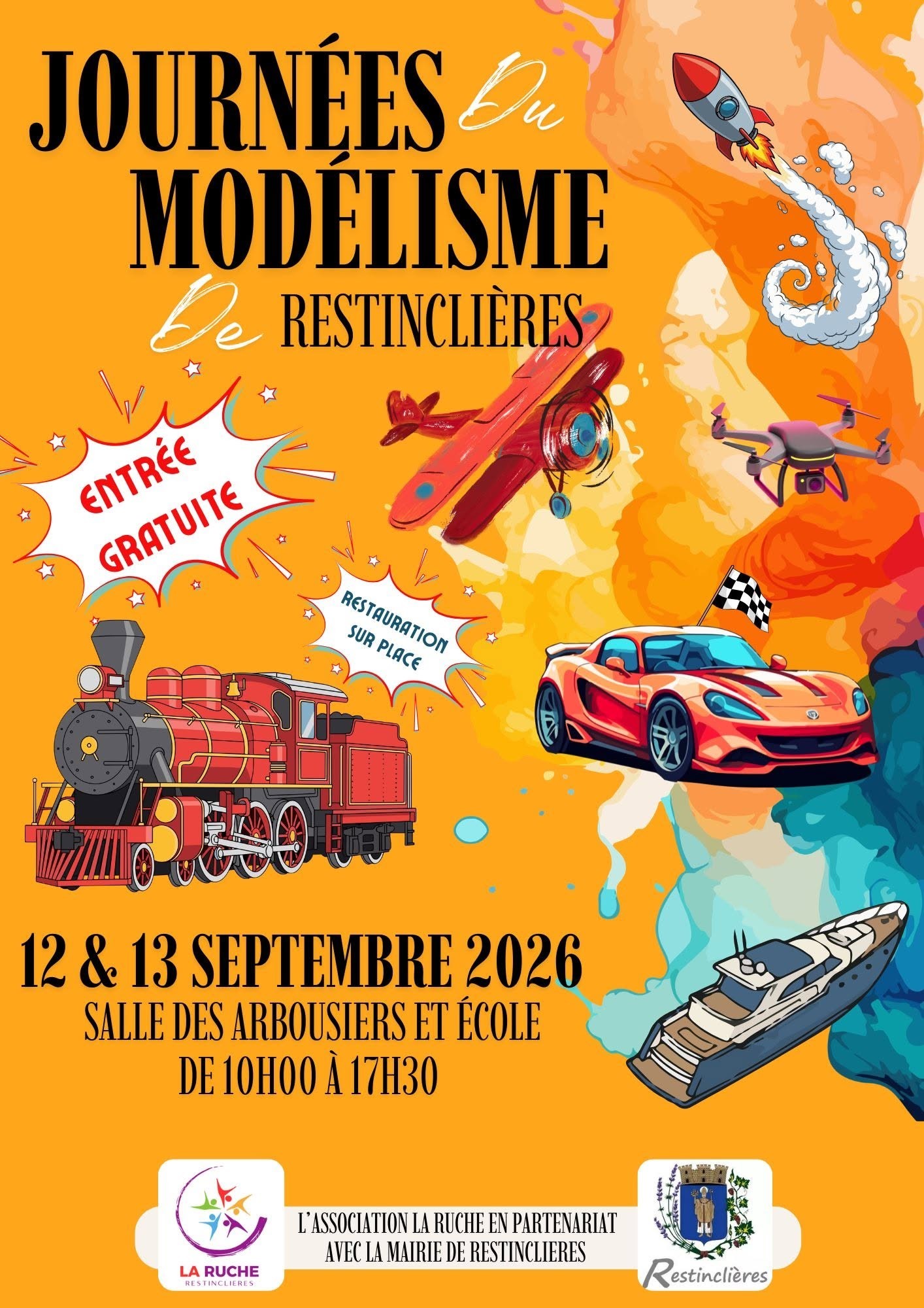 affiche Restinclières, 2026